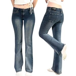 Vintage✨ | l.e.i. | Y2K Low Rise Dark Wash Boot Cut Jeans